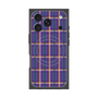 プレミアムスクエアケース with MagSafe［ Tartan Check - Purple ］