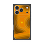 プレミアムスクエアケース with MagSafe［ CASEPLAY Winding Pattern - Orange ］