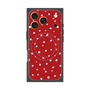プレミアムスクエアケース with MagSafe［ Drawing Dot - Red ］