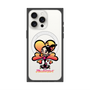 プレミアムスクエアケース with MagSafe［ アクビガール - ハート ］