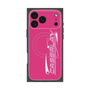 プレミアムスクエアケース with MagSafe［ オリジナル - Y2Kアレンジ - ピンク ］