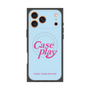 プレミアムスクエアケース with MagSafe［ オリジナル - ENJOY YOUR OWN DAY - ライトブルー ］