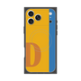プレミアムスクエアケース with MagSafe［ オリジナル - initial color line - D orange ］