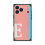 プレミアムスクエアケース with MagSafe［ オリジナル - initial color line - E pink ］