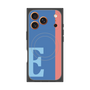 プレミアムスクエアケース with MagSafe［ オリジナル - initial color line - E blue ］