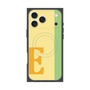 プレミアムスクエアケース with MagSafe［ オリジナル - initial color line - E yellow ］