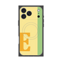 プレミアムスクエアケース with MagSafe［ オリジナル - initial color line - E yellow ］