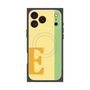 プレミアムスクエアケース with MagSafe［ オリジナル - initial color line - E yellow ］