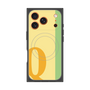 プレミアムスクエアケース with MagSafe［ オリジナル - initial color line - Q yellow ］