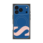 プレミアムスクエアケース with MagSafe［ オリジナル - initial color - S navy ］