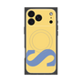 プレミアムスクエアケース with MagSafe［ オリジナル - initial color - S yellow ］