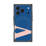プレミアムスクエアケース with MagSafe［ オリジナル - initial color - V navy ］