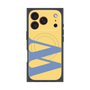 プレミアムスクエアケース with MagSafe［ オリジナル - initial color - W yellow ］