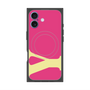 プレミアムスクエアケース with MagSafe［ オリジナル - initial color - Y pink ］