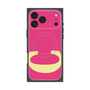 プレミアムスクエアケース with MagSafe［ オリジナル - initial color - C pink ］