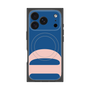 プレミアムスクエアケース with MagSafe［ オリジナル - initial color - D navy ］