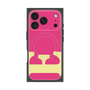 プレミアムスクエアケース with MagSafe［ オリジナル - initial color - E pink ］