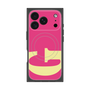 プレミアムスクエアケース with MagSafe［ オリジナル - initial color - G pink ］
