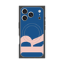 プレミアムスクエアケース with MagSafe［ オリジナル - initial color - R navy ］