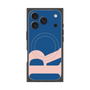プレミアムスクエアケース with MagSafe［ オリジナル - initial color - R navy ］