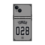 プレミアムスクエアケース with MagSafe［ 読売ジャイアンツ - #028 TOMIDA - ビジター ］
