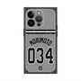 プレミアムスクエアケース with MagSafe［ 読売ジャイアンツ - #034 MORIMOTO - ビジター ］