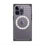 プレミアムスクエアケース with MagSafe［ オリジナル - 推し色チェック - ブラック ］