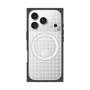 プレミアムスクエアケース with MagSafe［ オリジナル - 推し色チェック - ホワイト ］