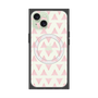 プレミアムスクエアケース with MagSafe［ オリジナル - 推し色三角 - ピンク ］