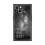 プレミアムスクエアケース with MagSafe［ オリジナル - ドットオーバーレイ - FOLLOW YOUR HEART/C ］