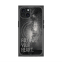 プレミアムスクエアケース with MagSafe［ オリジナル - ドットオーバーレイ - FOLLOW YOUR HEART/C ］