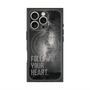 プレミアムスクエアケース with MagSafe［ オリジナル - ドットオーバーレイ - FOLLOW YOUR HEART/C ］