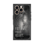 プレミアムスクエアケース with MagSafe［ オリジナル - ドットオーバーレイ - FOLLOW YOUR HEART/C ］