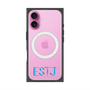 プレミアムスクエアケース with MagSafe［ オリジナル - ESTJ 幹部 - アルファベット ］