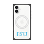 プレミアムスクエアケース with MagSafe［ オリジナル - ESTJ 幹部 - アルファベット ］