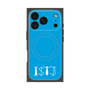 プレミアムスクエアケース with MagSafe［ オリジナル - ISTJ 管理者 - アルファベット - ブルー ］