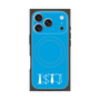 プレミアムスクエアケース with MagSafe［ オリジナル - ISTJ 管理者 - アルファベット - ブルー ］