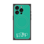 プレミアムスクエアケース with MagSafe［ オリジナル - ENFP 運動家 - アルファベット - グリーン ］