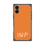 プレミアムスクエアケース with MagSafe［ オリジナル - ISFP 冒険家 - アルファベット - オレンジ ］