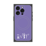 プレミアムスクエアケース with MagSafe［ オリジナル - INTP 論理学者 - アルファベット - パープル ］