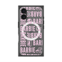 プレミアムスクエアケース with MagSafe［ Barbie - ロゴパターン3 - クリア ］