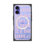 プレミアムスクエアケース with MagSafe［ Barbie - ロゴパターン3 - クリア ］