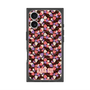 プレミアムスクエアケース with MagSafe［ ANNA SUI - HEARTS VINE - PINK ］