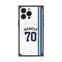 プレミアムスクエアケース with MagSafe［ 埼玉西武ライオンズ- #70 MAMEDA - ホーム ］