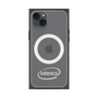 プレミアムスクエアケース with MagSafe［ LATENCY - Circle logo - Gray ］