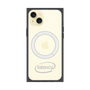 プレミアムスクエアケース with MagSafe［ LATENCY - Circle logo - Gray ］