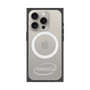 プレミアムスクエアケース with MagSafe［ LATENCY - Circle logo - Gray ］