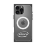 プレミアムスクエアケース with MagSafe［ LATENCY - Circle logo - Gray ］
