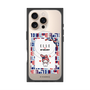 プレミアムスクエアケース with MagSafe［ ELLE×マイメロディ＆クロミ - トリコロールカラーグラフィック5 ］