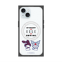 プレミアムスクエアケース with MagSafe［ ELLE×マイメロディ＆クロミ - トリコロールカラーグラフィック8 ］